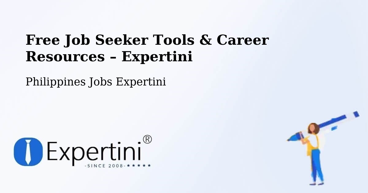 Free Job Seeker Tools & Career Resources – San Roque - San Roque, Philippines Jobs Expertini