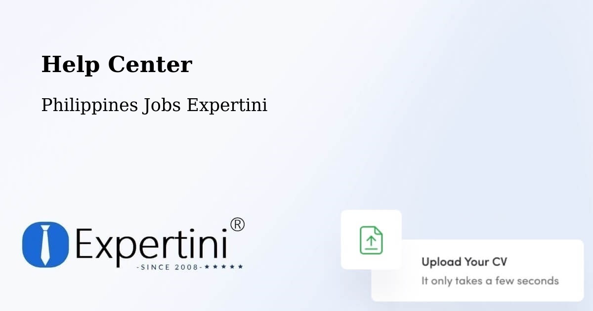 Help Center – San Roque - Philippines Jobs Expertini