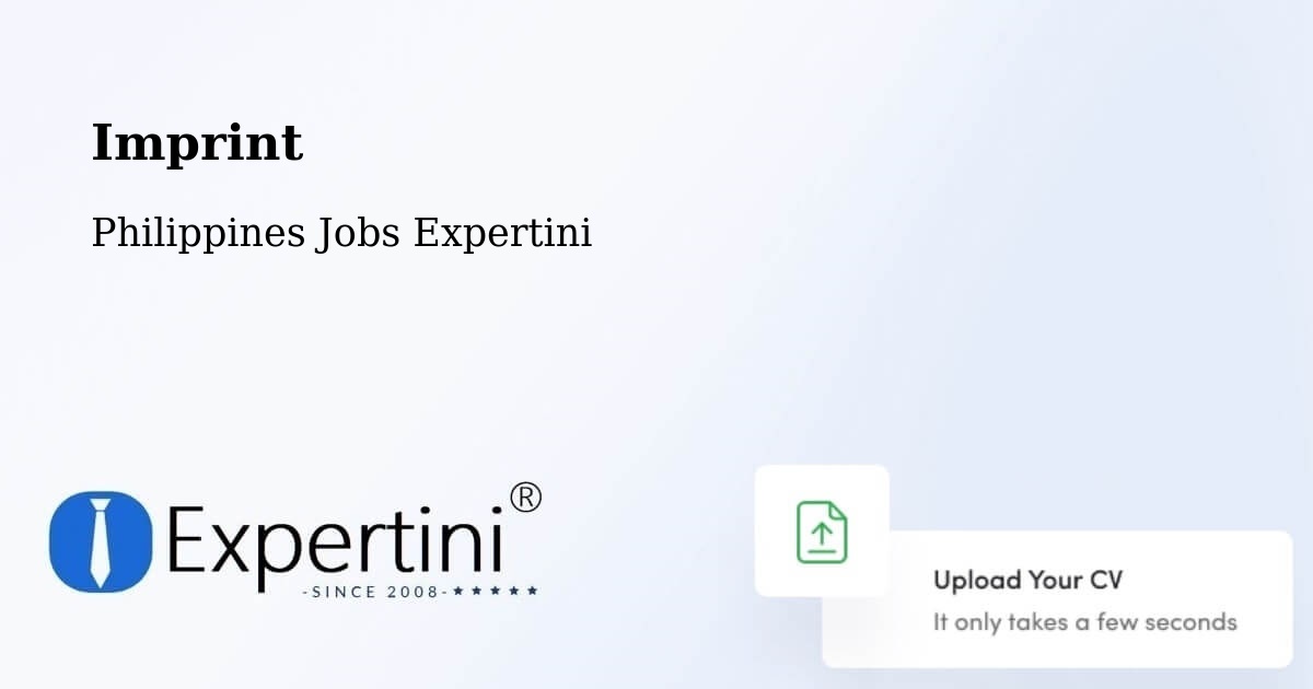 Imprint – San Roque - Philippines Jobs Expertini