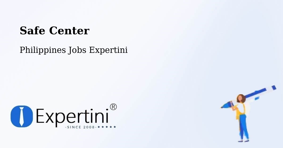 Safety Center – San Roque - Philippines Jobs Expertini