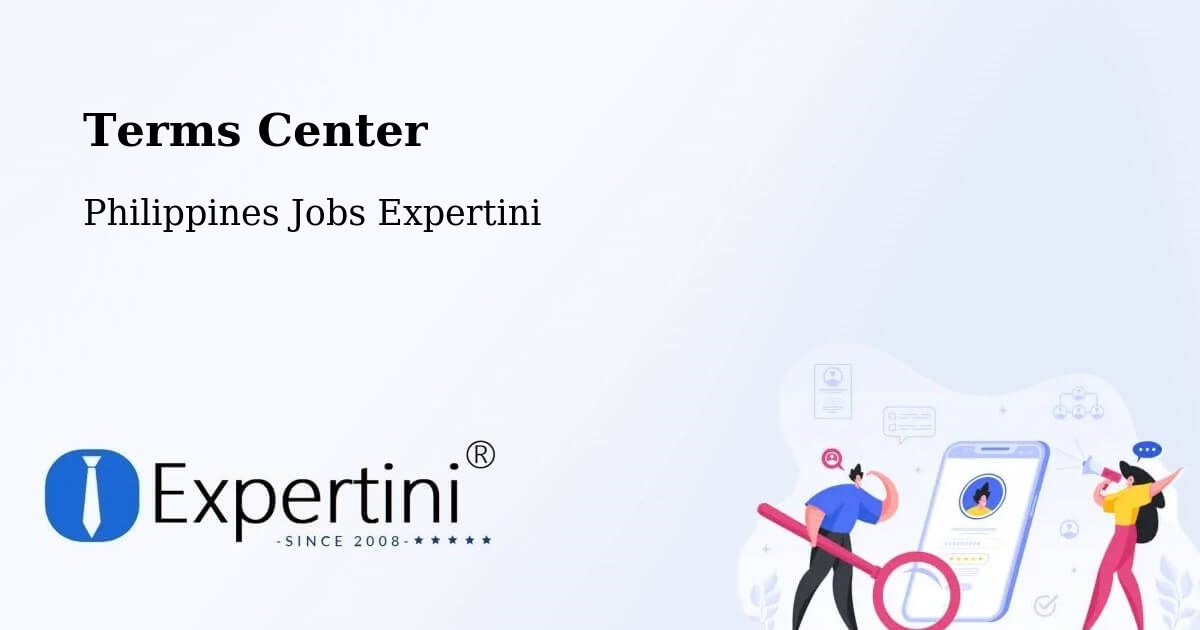 Terms of Service – San Roque - Philippines Jobs Expertini